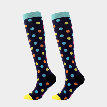 Custom Knitted Knee High Socks Unisex Socks With Full Customization