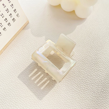 Hair Clips for Women Small Neutral Rectangle Hair Clips ( Small )
