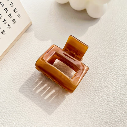 Hair Clips for Women Small Neutral Rectangle Hair Clips ( Small )