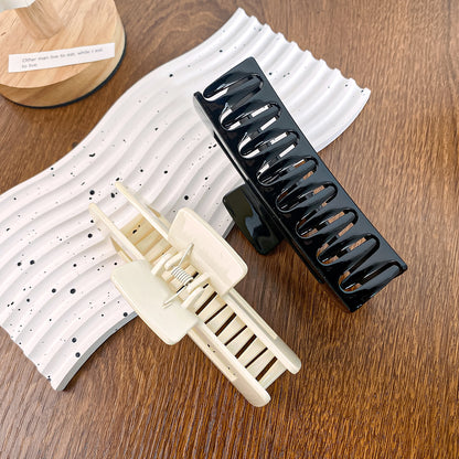Hair Clips for Women Large Neutral Rectangle Hair Clips (X-Large)