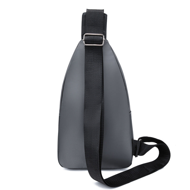 Men's Nylon Sling Bag Chest Shoulder Backpack Crossbody Bag