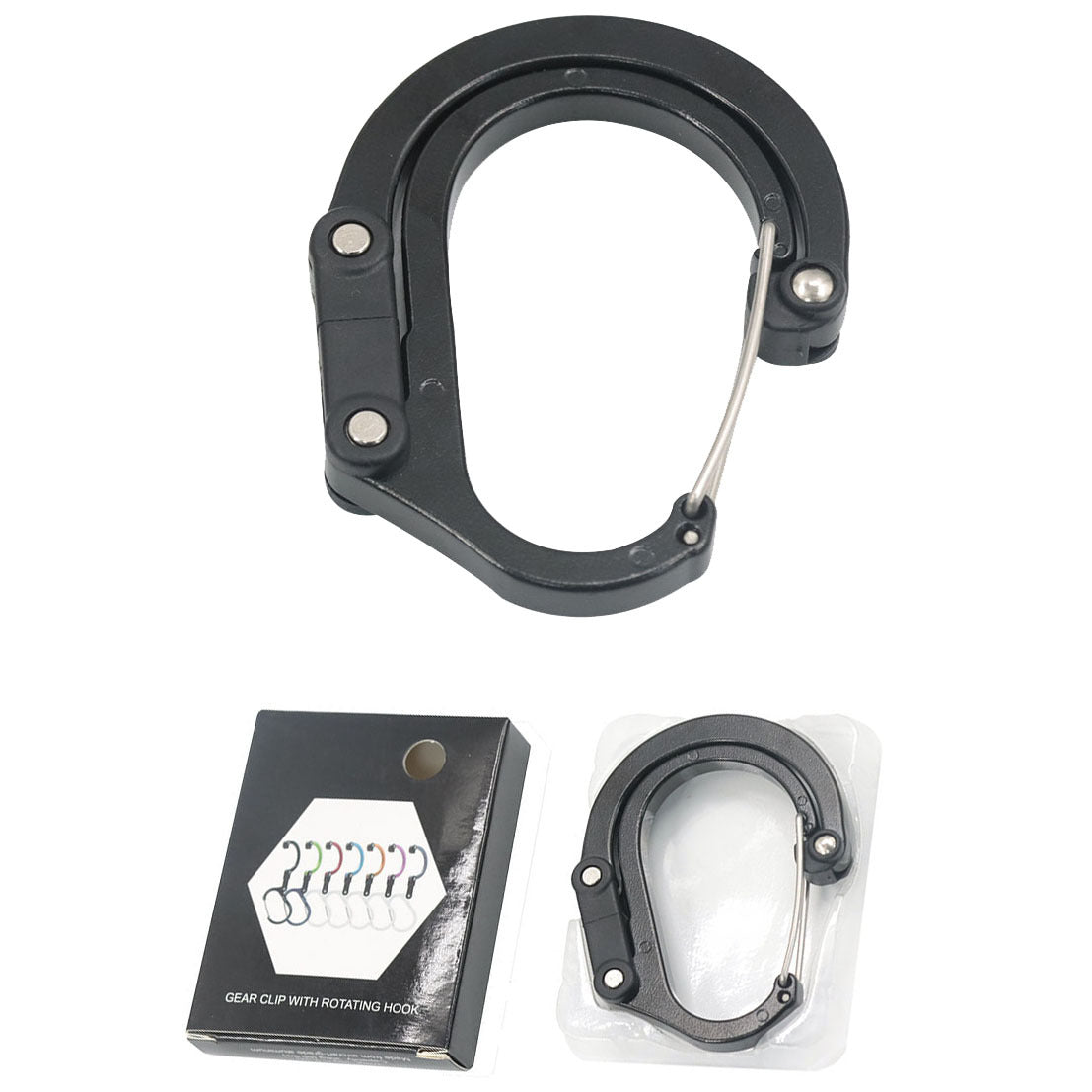 #L High Quality Aluminum Alloy D Shape Easily Hanging Mountaineering Buckle Carabiner