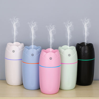 300ml USB Cool Mist Humidifier With Colorful Lights