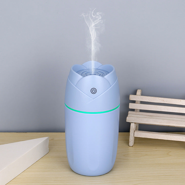 300ml USB Cool Mist Humidifier With Colorful Lights