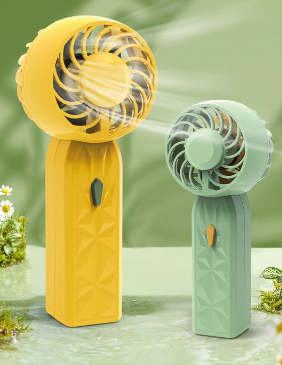 Handheld Mini USB Small Fan Portable Rechargeable Fan