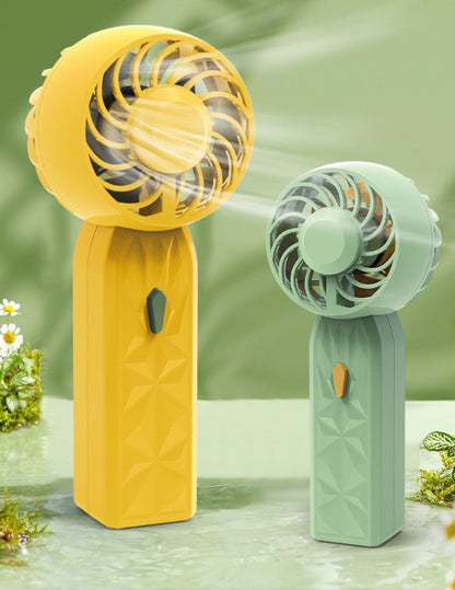 Handheld Mini USB Small Fan Portable Rechargeable Fan