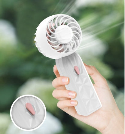 Handheld Mini USB Small Fan Portable Rechargeable Fan