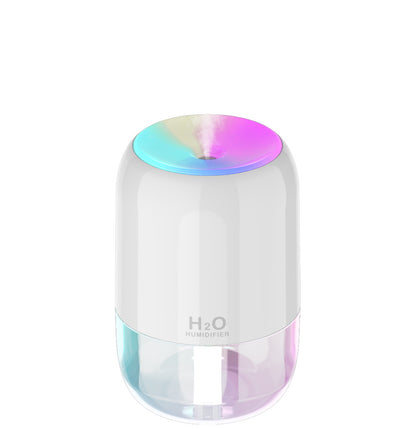 200ml Mini Portable USB Humidifier Cool Mist Humidifier W/Night Light For Bedroom Travel Office Home
