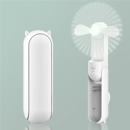 Cat Ears Mini Fans USB Fans Hand Fans Portable Muted Fans