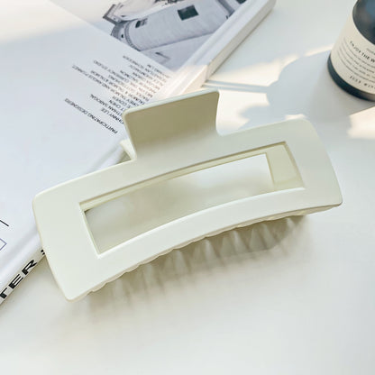 Hair Clips for Women X-Large Neutral Rectangle Hair Clips (X-Large)