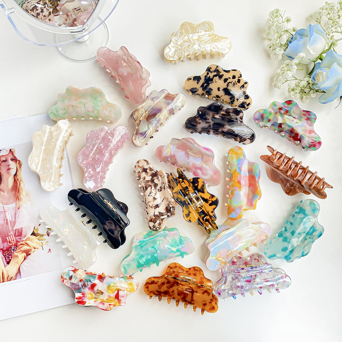 Large Hair Clips,Claw Clips,Hair Clips for Women & Girls ( Large )