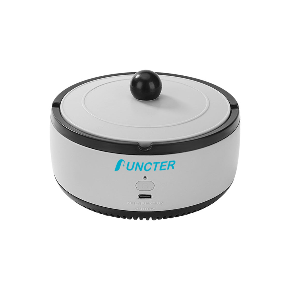 Indoor Ashtray - 2" 1 Multifunctional Ashless Air Purifier with Filter Ashtray