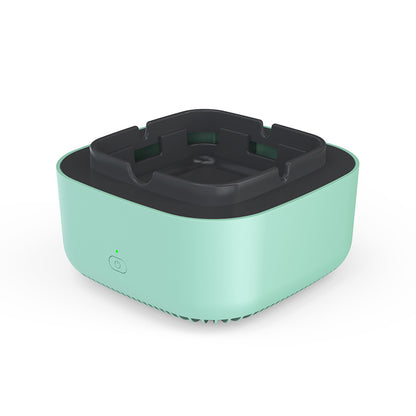 Indoor Ashtray - 2" 1 Multifunctional Ashless Air Purifier with Filter Ashtray