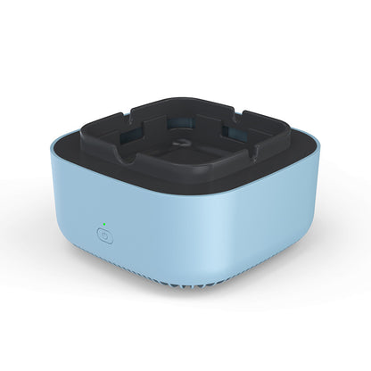 Indoor Ashtray - 2" 1 Multifunctional Ashless Air Purifier with Filter Ashtray