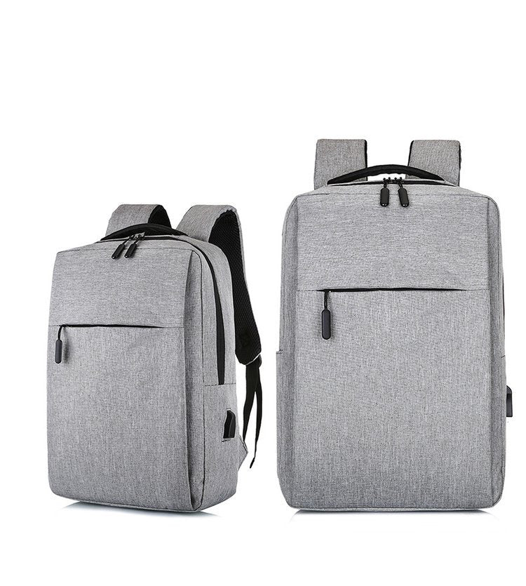 Laptop USB Connector Snow Canvas Backpack