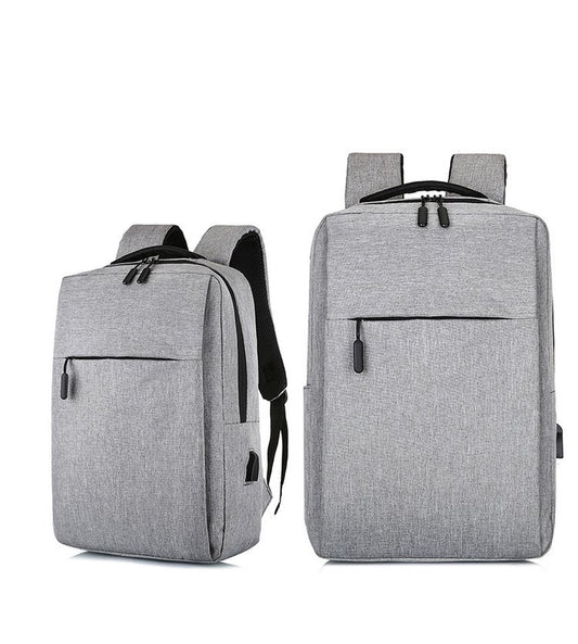 Laptop USB Connector Snow Canvas Backpack