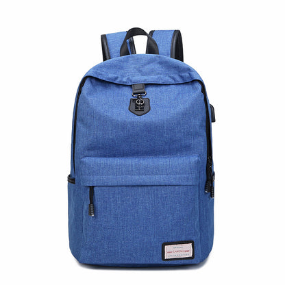 Outdoor Durable Laptops Backpack W/ USB Charging Port