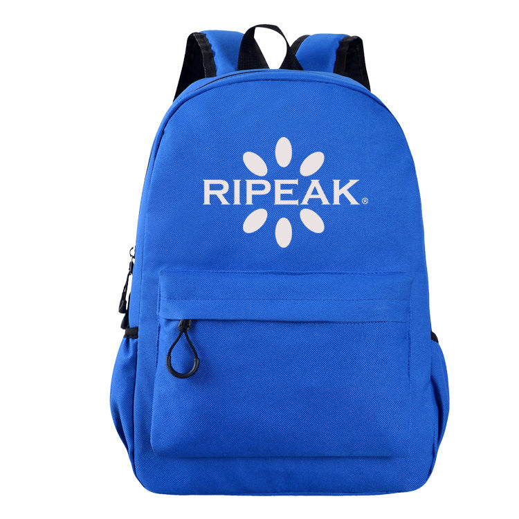 Pure Color Small Children School Backpack Shopping Bag Pupils Backpack