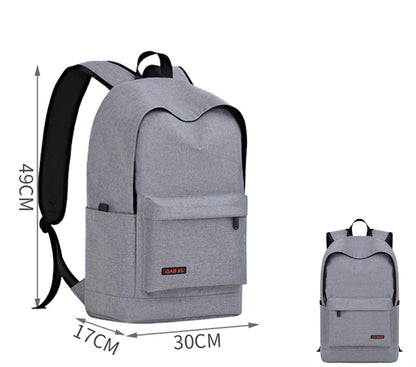 Size L Regular Style Backpack Simple School Bag Middle School Backpack