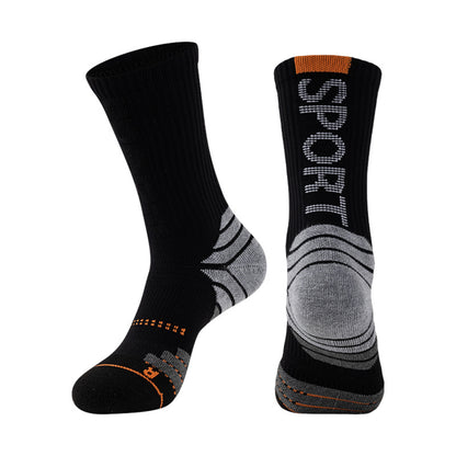 Basketball Crew Socks Sports Athletic Performance Compression Cushion Socks