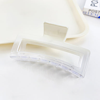 Hair Claws for Women Girls Candy Color Rectangle Hair Claw Clips