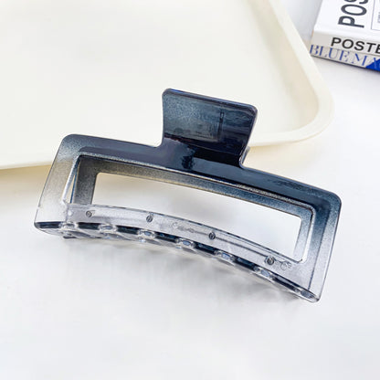Hair Claws for Women Girls Candy Color Rectangle Hair Claw Clips