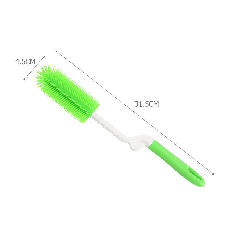 Silicone Cleaning Brush Bottle Brush