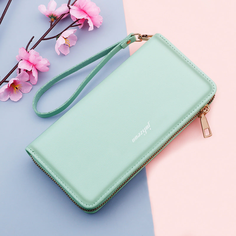 Long Zipper Handbag Elegant Women's Handbag Minimalist Wallet