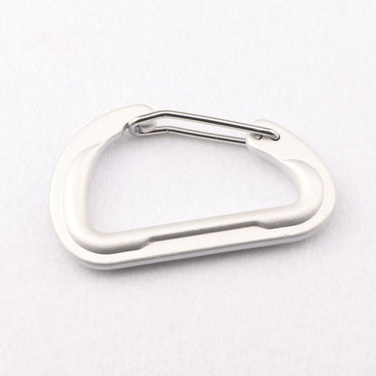 Design Flat #6 D Shape Aluminium Alloy Carabiners