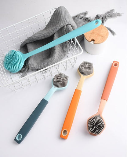 Kitchen Dish Scrubber Soft Dishwashing Brush for Pots Pans Sink Cleaning Scrubber