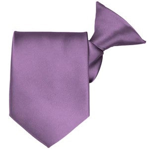 #1 Pure Color Clip-On Uniform Tie