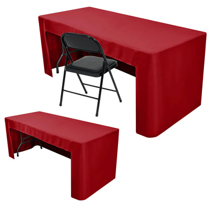 6' Table Fitted Table Cover-3 Sided
