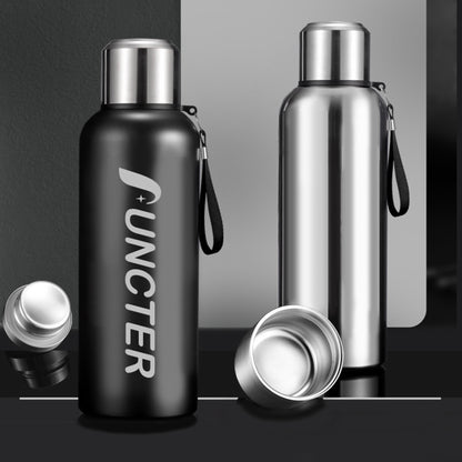33OZ Stainless Steel Vacuum Insulated Water Bottle W/Cup