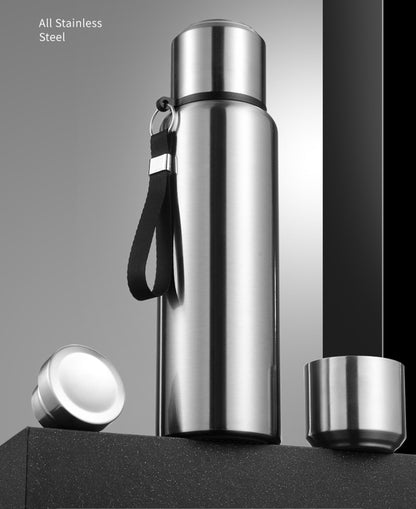 27OZ Stainless Steel Vacuum Insulated Water Bottle W/Cup