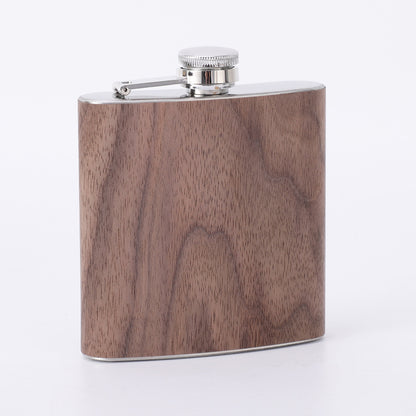 #1 Wooden PU Stainless Steel Cup Pint Cup 6 OZ Shot Cup