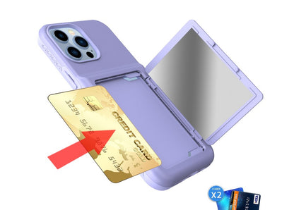 2-in-1 TPU Card Insertion Phone Case UNBreak Case Phone Protective Case