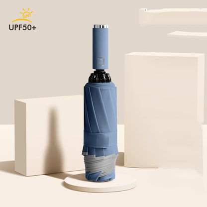 Automatic Open Umbrella Double Layered Reverse Umbrella Reflective Strip Large Size Umbrella