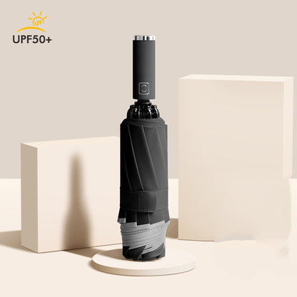 Automatic Open Umbrella Double Layered Reverse Umbrella Reflective Strip Large Size Umbrella