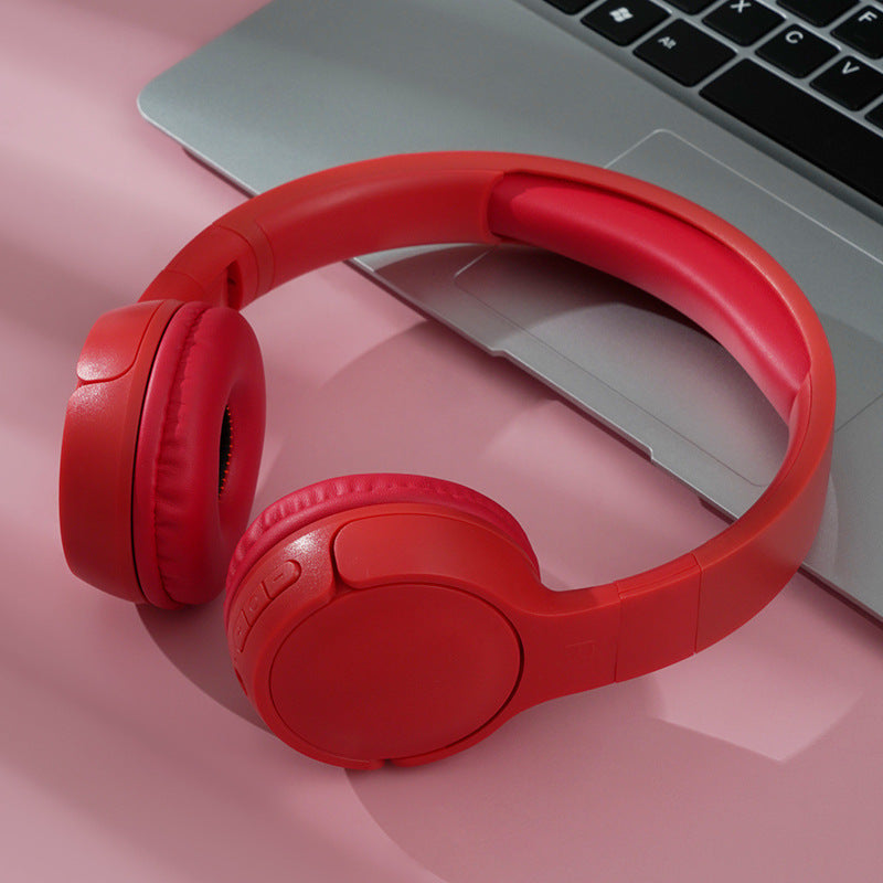 Foldable On Ear Stereo Wireless Headsets Earphone