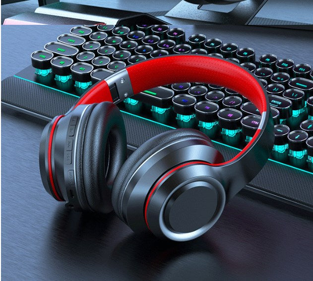 Foldable On Ear Stereo Wireless Headsets Earphone