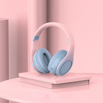 Foldable On Ear Stereo Wireless Headsets Earphone