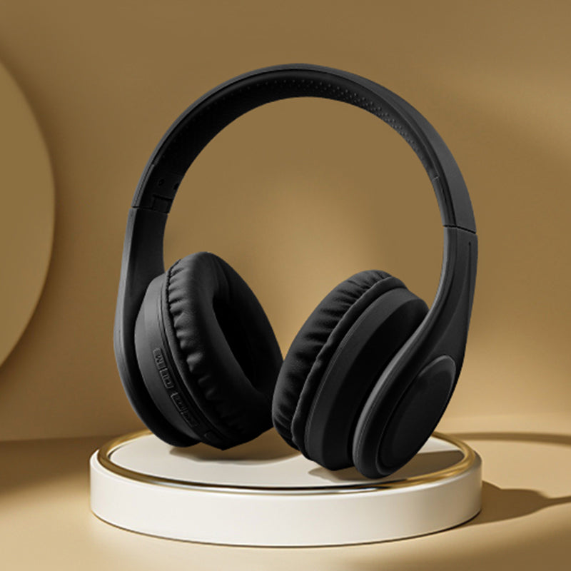 Foldable On Ear Stereo Wireless Headsets Earphone