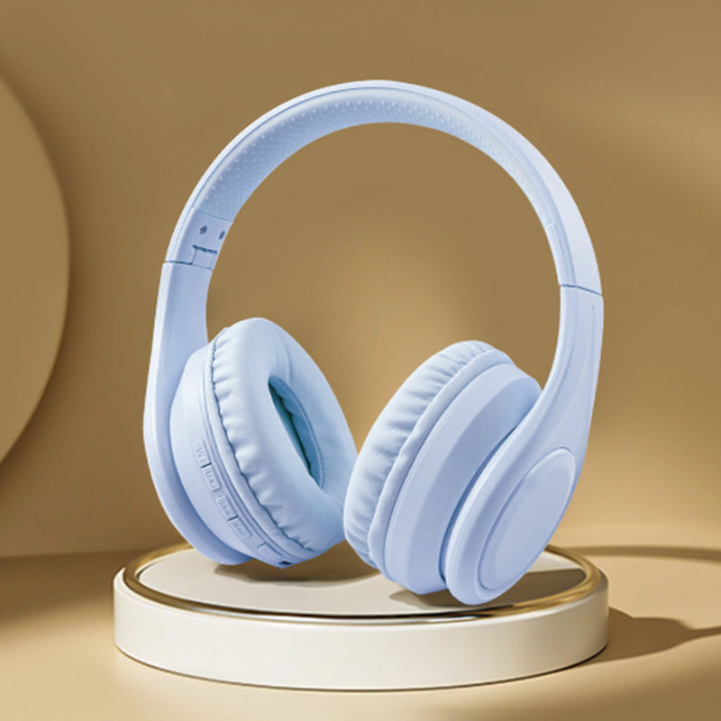 Foldable On Ear Stereo Wireless Headsets Earphone