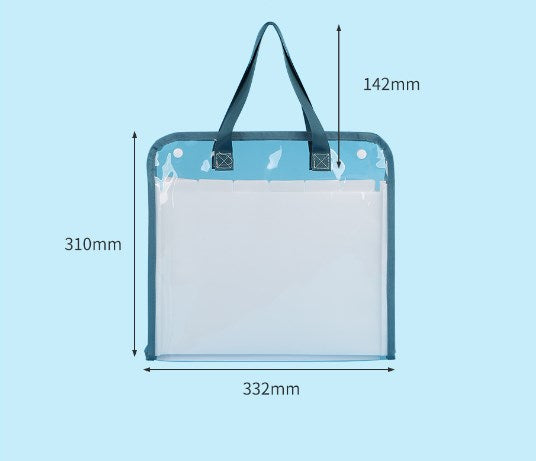 Portable Organ Bag Plastic File Folder Accordion File Folder
