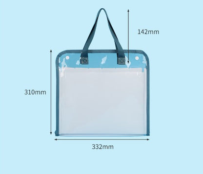 Portable Organ Bag Plastic File Folder Accordion File Folder