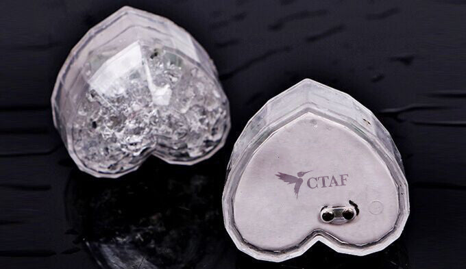Heart Shaped LED Light Ice Cube
