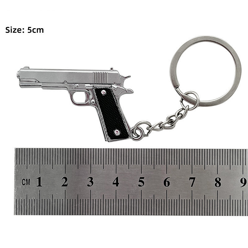 Gun Shaped Key Chain #3