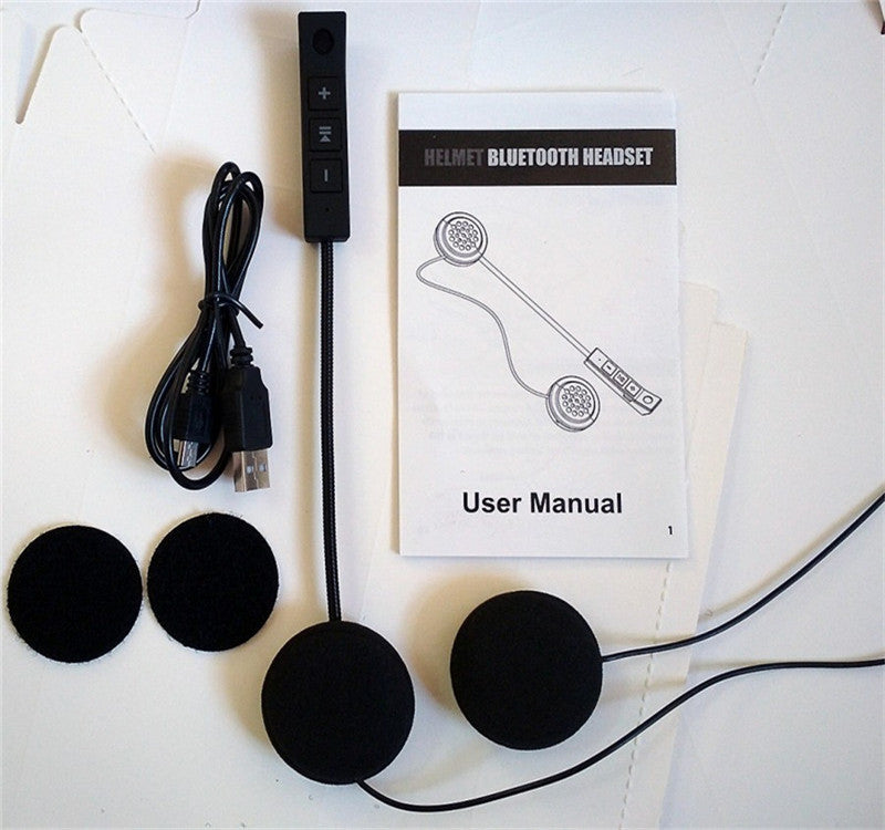 Motorcycle Helmet Wireless Headset