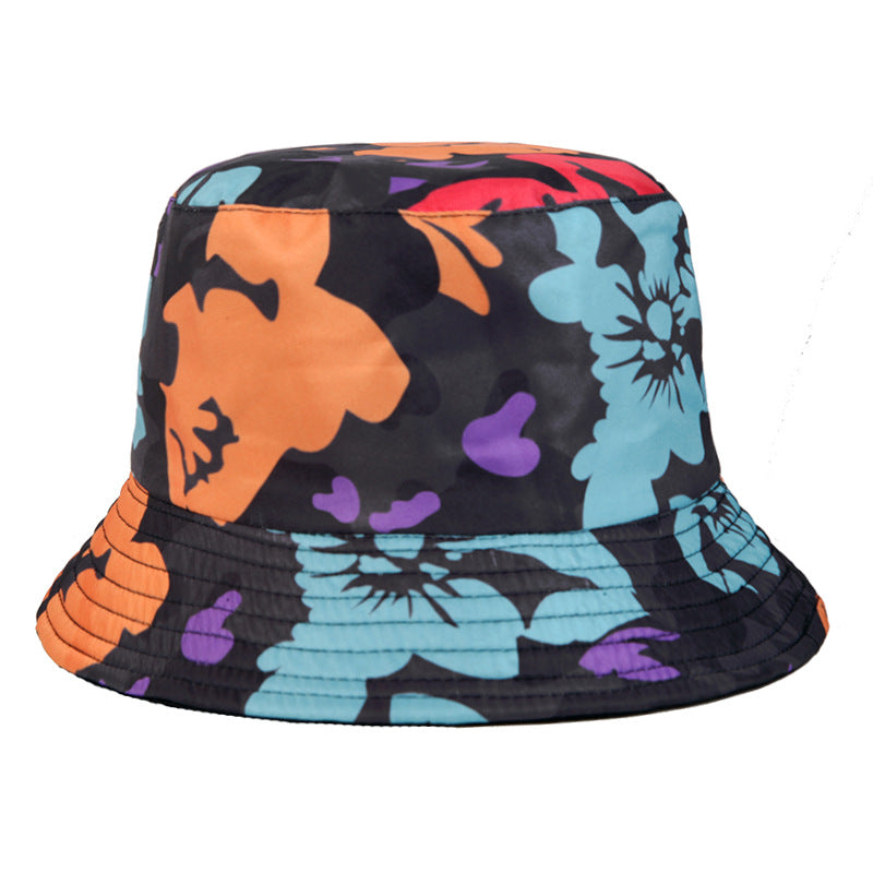 Seaside Travel #2 Rainbow Sun Hat Breathable Basin Hat Beach Hat Fisherman Hat Bucket Hat