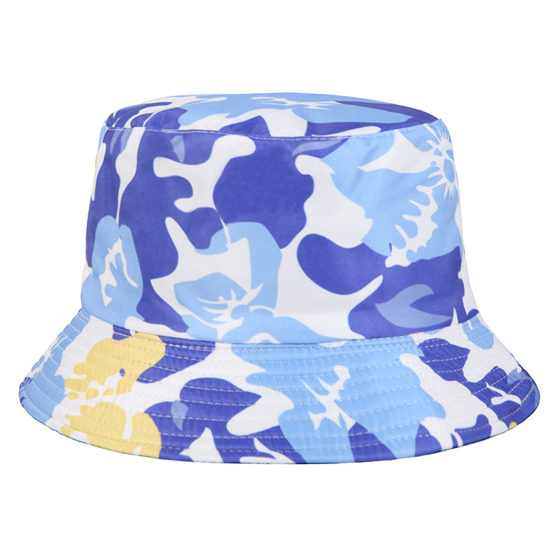 Seaside Travel #3 Rainbow Sun Hat Breathable Basin Hat Beach Hat Fisherman Hat Bucket Hat